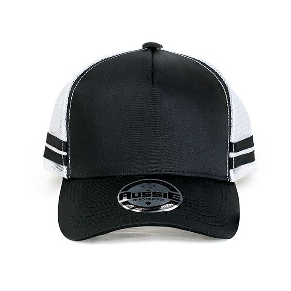 A-Frame Striped Trucker Cap Thumbnail