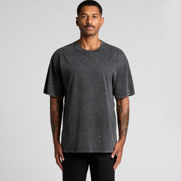 Men's Heavy Faded Stone Wash Tee Thumbnail