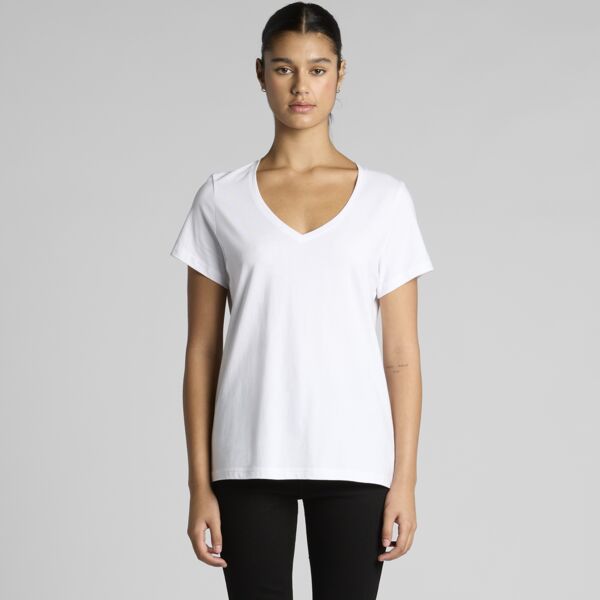 Wo's Maple V Neck Tee Thumbnail