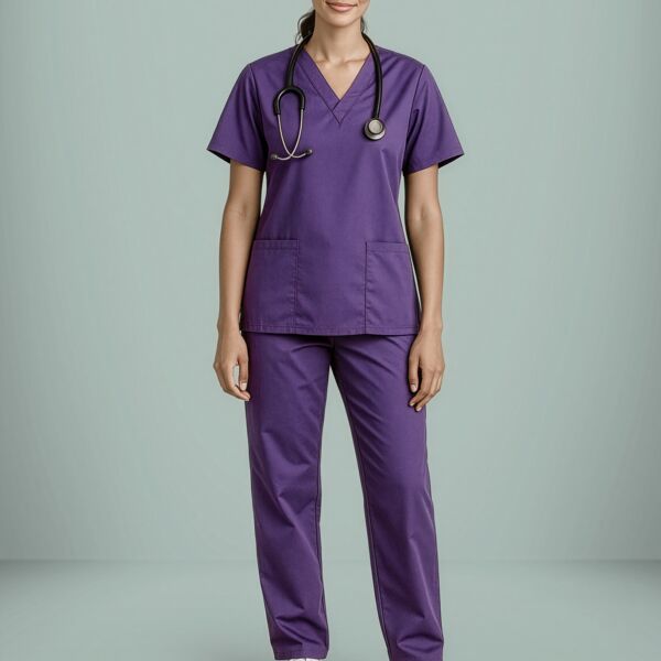  Classic Womens Bootleg Scrub Pant Thumbnail