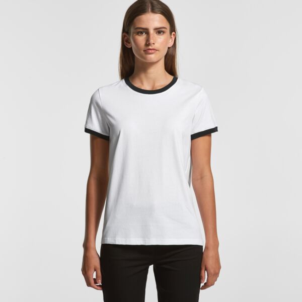 Womens Ringer Tee's Thumbnail